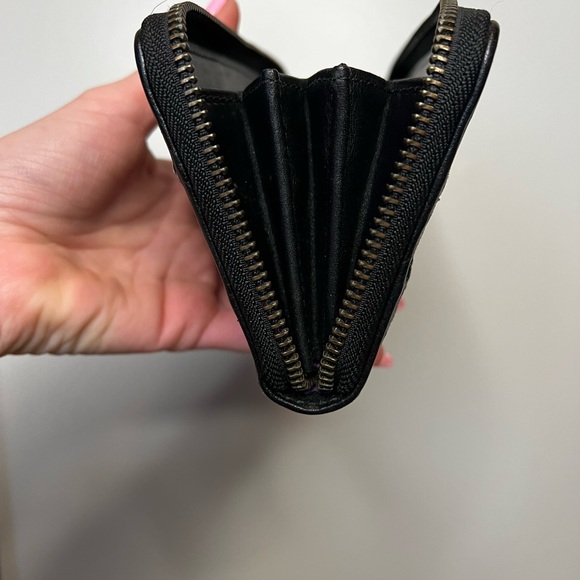 Coach Black and Gray Patchwork Wallet - Picture 7 of 9